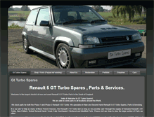 Tablet Screenshot of gt-turbo-spares.co.uk